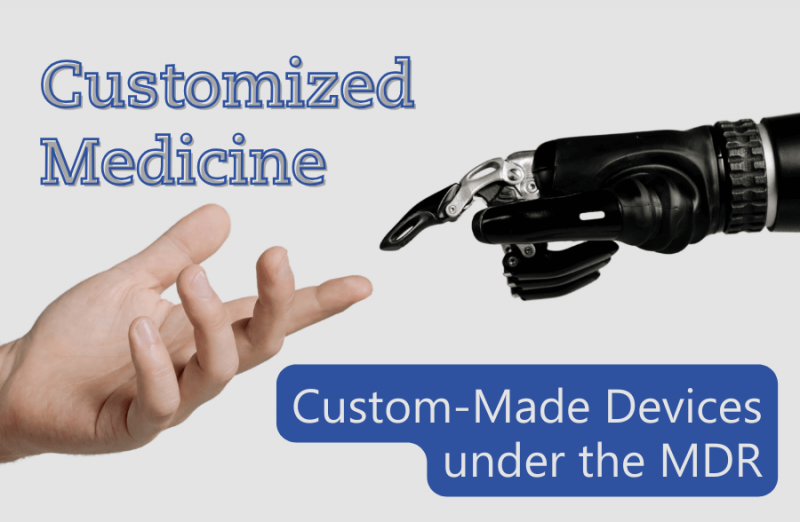 Textimage of Customized Medicine - Custom-Made Devices under the MDR-EN-Metecon GmbH