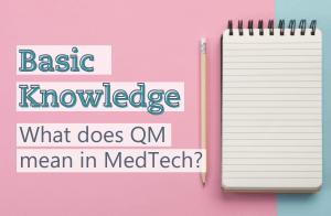 Textimage on the topic Basics: What does quality management in medical technology mean? - Metecon GmbH