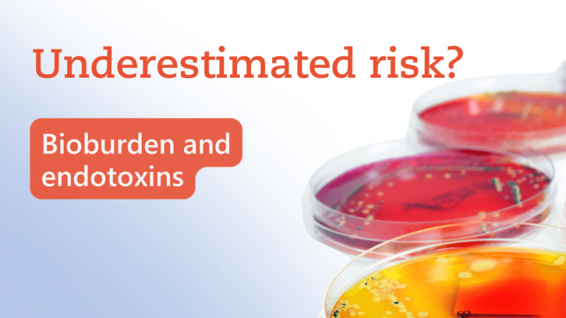 Underestimated risk? Bioburden and endotoxins text image "Underestimated risk? Bioburden and endotoxins" by Metecon GmbH