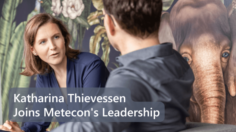 textimage "Katharina Thievessen Joins Metecon's Leadership" by Metecon GmbH