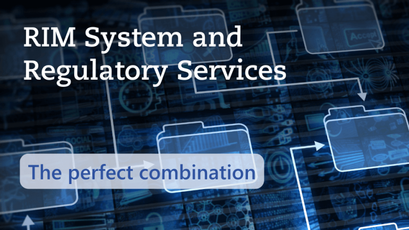 textimage "RIM System and Regulatory Services - The perfect combination" by Metecon GmbH