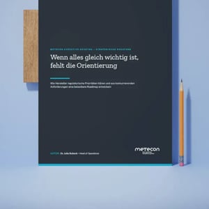 Executive Briefing als PDF: Regulatorische Strategie - Prioritäten & Roadmap